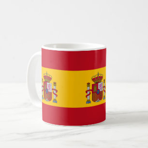 Spaanse vlag koffiemok