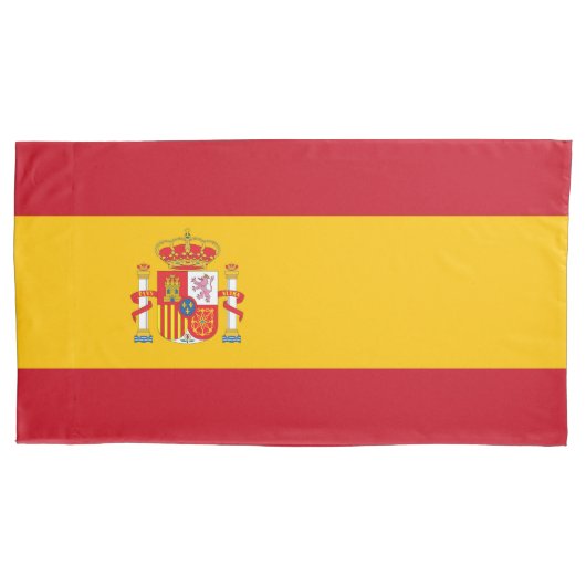 Spaanse vlag kussensloop (Voorkant)