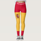 Spaanse vlag leggings (Voorkant)