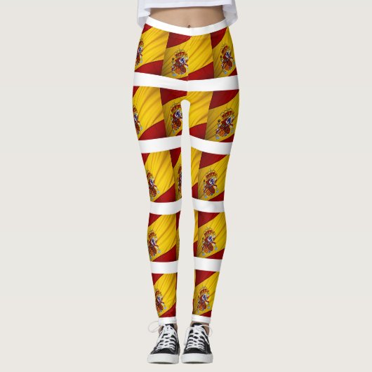 SPAANSE VLAG LEGGINGS (Voorkant)