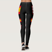 Spaanse vlag leggings (Achterkant)