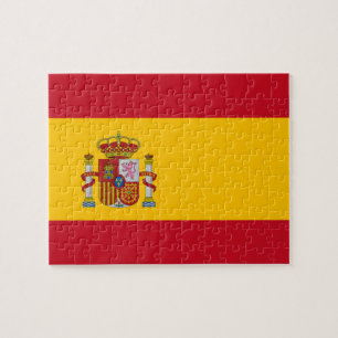 Spaanse vlag legpuzzel