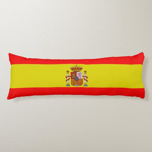 Spaanse vlag lichaamskussen (Voorkant)