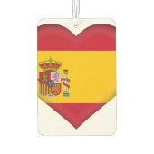 Spaanse vlag luchtverfrisser (Achterkant)