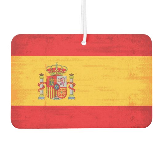 Spaanse vlag luchtverfrisser (Voorkant)