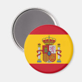 Spaanse vlag magneet (Voorkant / Achterkant)