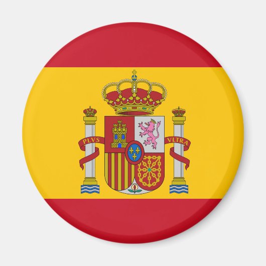 Spaanse vlag magneet (Voorkant)