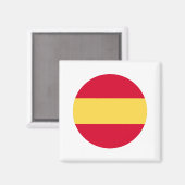Spaanse vlag magneet (Voorkant / Achterkant)