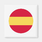 Spaanse vlag magneet (Voorkant)