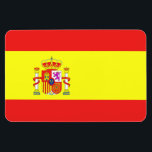 Spaanse vlag magneet<br><div class="desc">Vlag van Spanje</div>