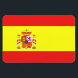 Spaanse vlag magneet<br><div class="desc">Vlag van Spanje</div>