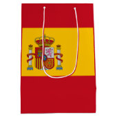Spaanse vlag medium cadeauzakje (Achterkant)