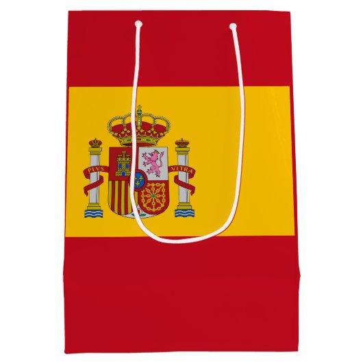 Spaanse vlag medium cadeauzakje (Achterkant)