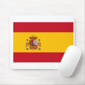 Spaanse vlag muismat (Met muis)