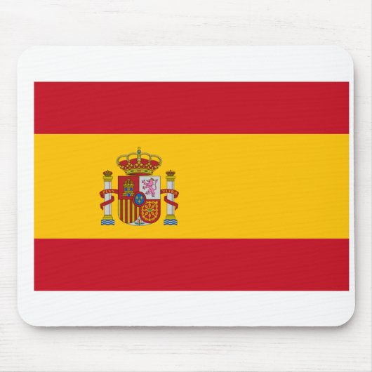 Spaanse vlag muismat (Voorkant)