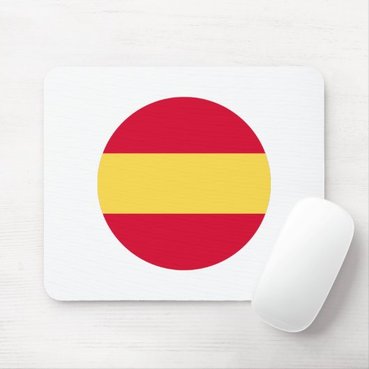 Spaanse vlag muismat (Met muis)