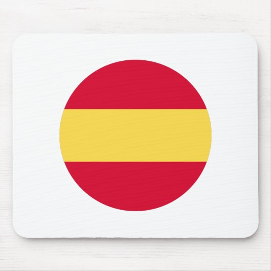 Spaanse vlag muismat (Voorkant)