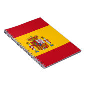 Spaanse vlag notitieboek (Rechterzijde)