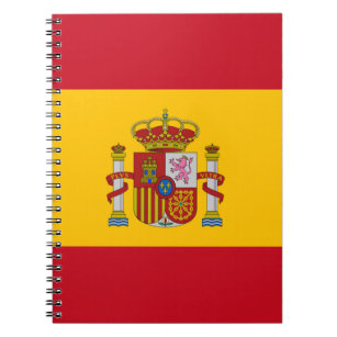 Spaanse vlag notitieboek