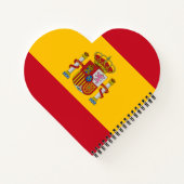 Spaanse vlag notitieboek (Achterkant)
