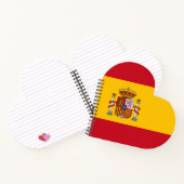 Spaanse vlag notitieboek (Binnen)