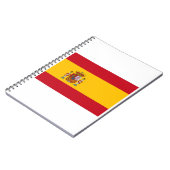 Spaanse vlag notitieboek (Linkerzijde)
