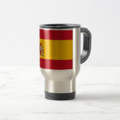 Spaanse vlag reisbeker (Voorkant rechts)