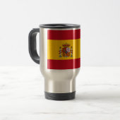 Spaanse vlag reisbeker (Voorkant links)