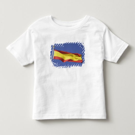 Spaanse vlag RF) Kinder Shirts (Voorkant)