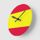Spaanse vlag ronde klok (Hoek)