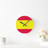 Spaanse vlag ronde klok (Huis)