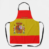 Spaanse vlag schort (Voorkant)