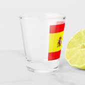 Spaanse vlag shot glas (Links)
