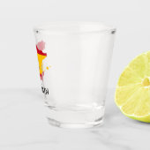 Spaanse vlag shot glas (Rechts)