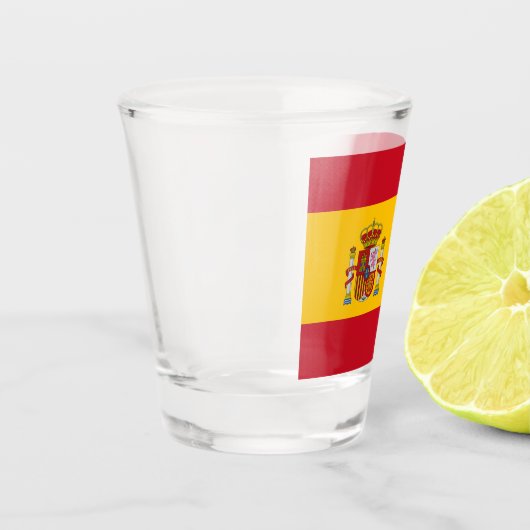 Spaanse vlag shot glas (Links)
