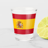 Spaanse vlag shot glas