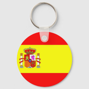 Spaanse vlag sleutelhanger