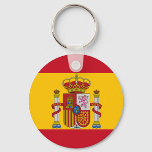 Spaanse vlag sleutelhanger