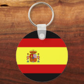 Spaanse vlag sleutelhanger (Voorkant)