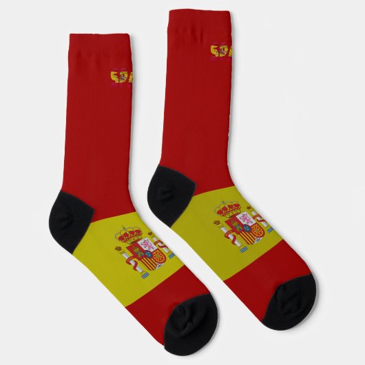 Spaanse vlag sokken (Rechts)
