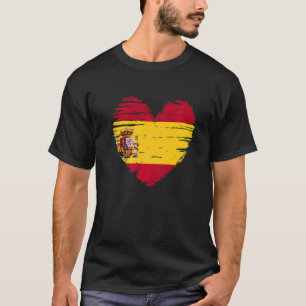 Spaanse vlag Spaanse vlag Spaanse pride T-shirt