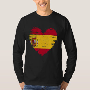 Spaanse vlag Spaanse vlag Spaanse pride T-shirt