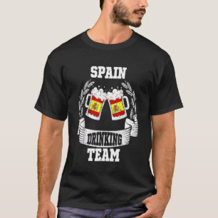 Spaanse vlag Spanje Beer Drink T-shirt