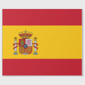 Spaanse vlag (Spanje) Cadeaupapier (Vlak)
