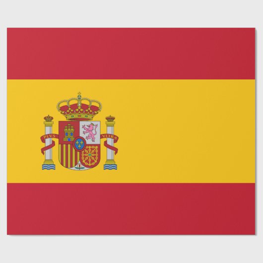 Spaanse vlag (Spanje) Cadeaupapier (Vlak)