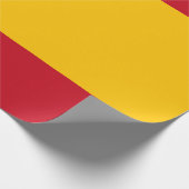 Spaanse vlag (Spanje) Cadeaupapier (Hoek)