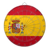 Spaanse vlag (Spanje) Dartbord (Voorkant)