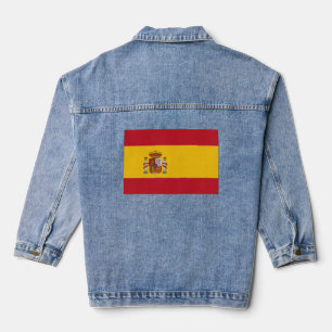 Spaanse vlag Spanje Denim Jacket