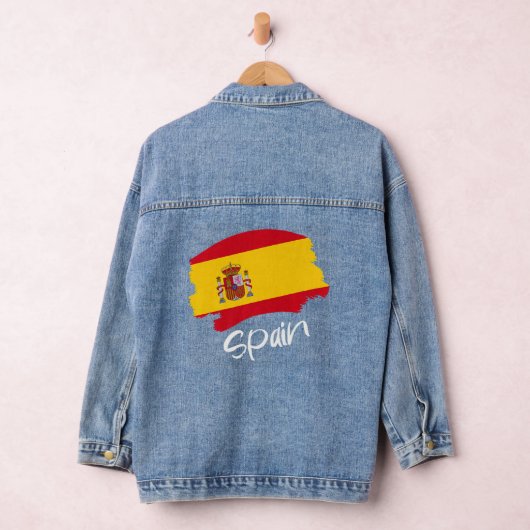 Spaanse vlag Spanje Denim Jacket (Hangar)