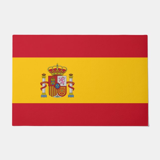 Spaanse vlag (Spanje) Deurmat (Voorkant)